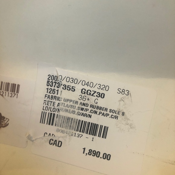 ✅AUTHENTIC✅ GUCCI Sneakers 😍 - Picture 6 of 6